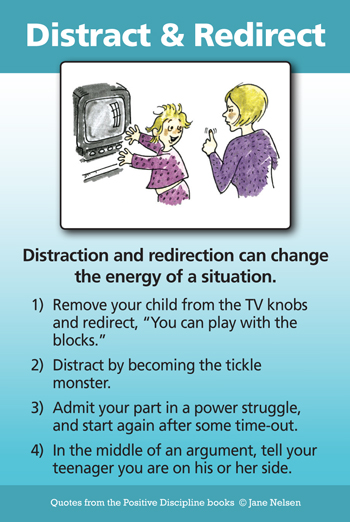 Distract and Redirect