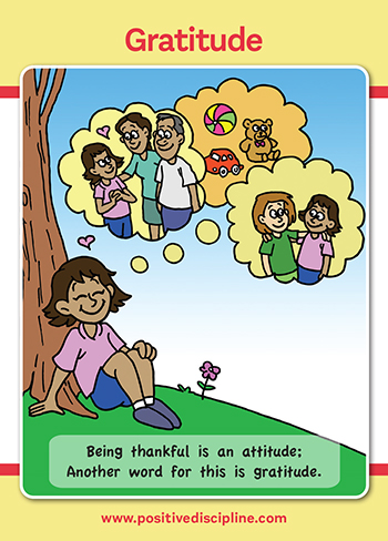 Gratitude - A Kids Tool Card Activity | Positive Discipline