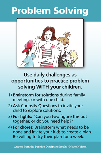 Problem Solve With Your Children