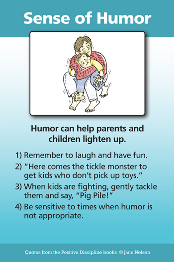 Sense Of Humor Positive Discipline