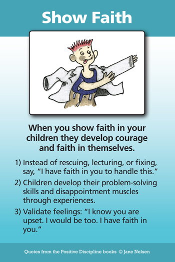 Show Faith in Children