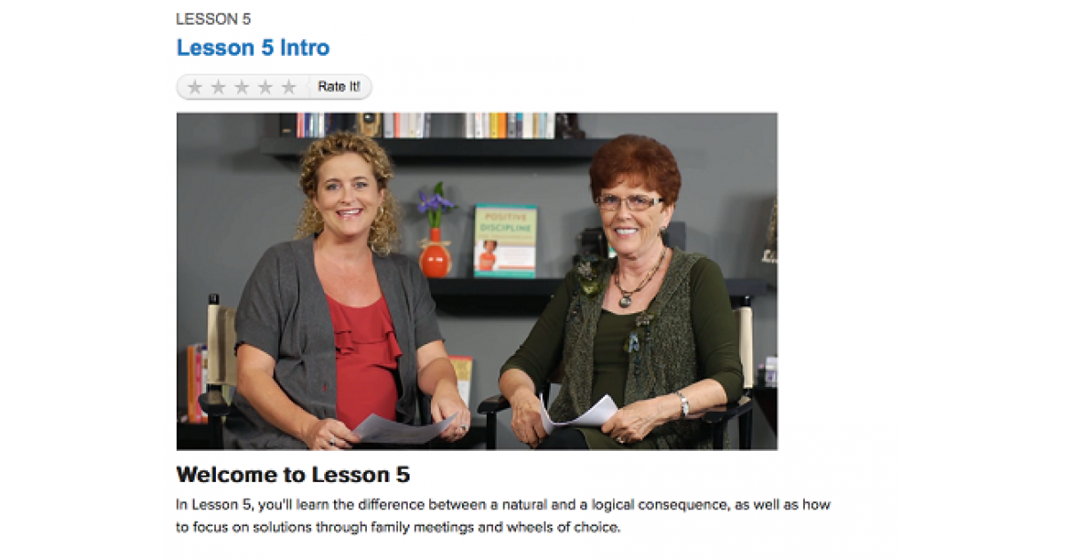 Positive Discipline Online Parenting Class | Positive ...