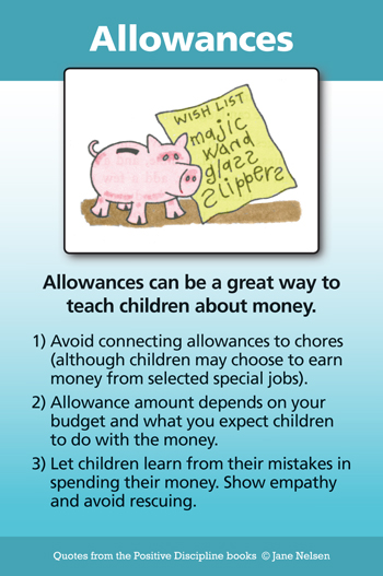 Allowances Can Teach the Life Skill of Money Management - Positive ...